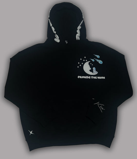 Krescent Klub "Promise the Moon" Hoodie - Black Edition